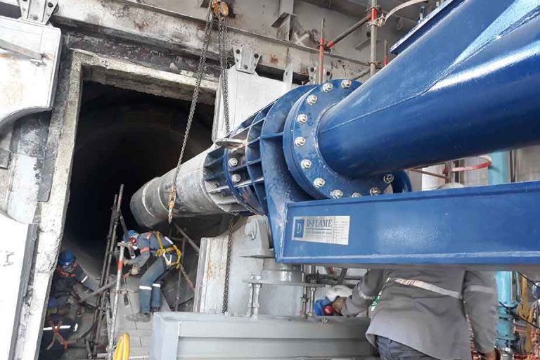 Dynamis cement oven burner