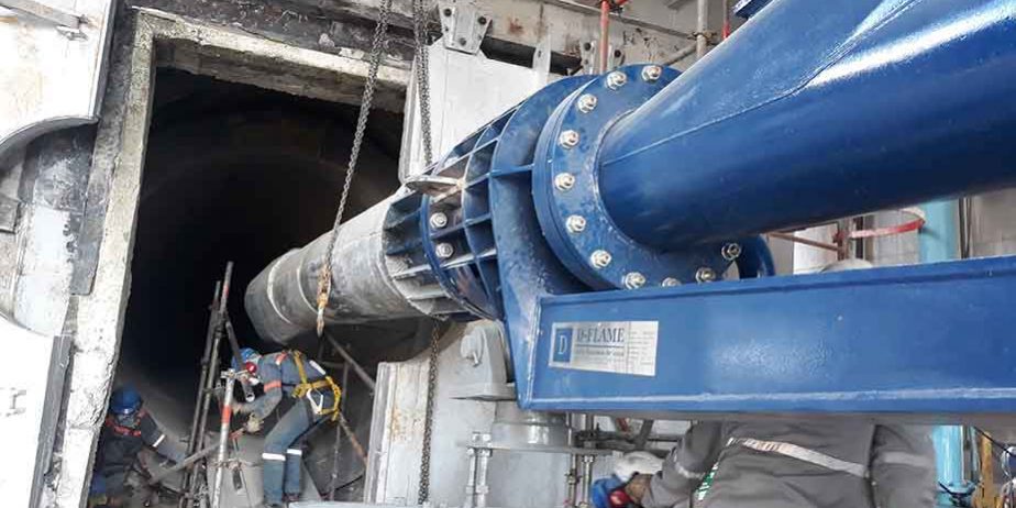 Dynamis cement oven burner